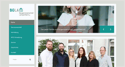Desktop Screenshot of baugenossenschaft-lampertheim.de